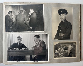An original Second World War Photograph Album of British Major E. A. Heaton, R.A.S.C., documenting the Allied military campaigns in North Africa, Sicily, and the Italian peninsula, 1942-1943
