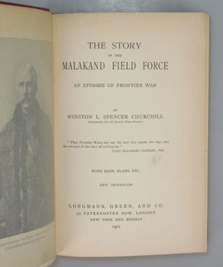 The Story of the Malakand Field Force: An Episode of Frontier War, a scarce binding variant