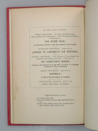 The Story of the Malakand Field Force: An Episode of Frontier War, a scarce binding variant