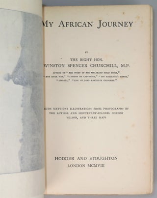 My African Journey, the exceptionally rare first edition colonial issue bound in illustrated card covers