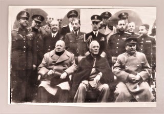 Item #006566 ALLIED LEADERS AT YALTA MEETING - A strikingly large, original Second World War...