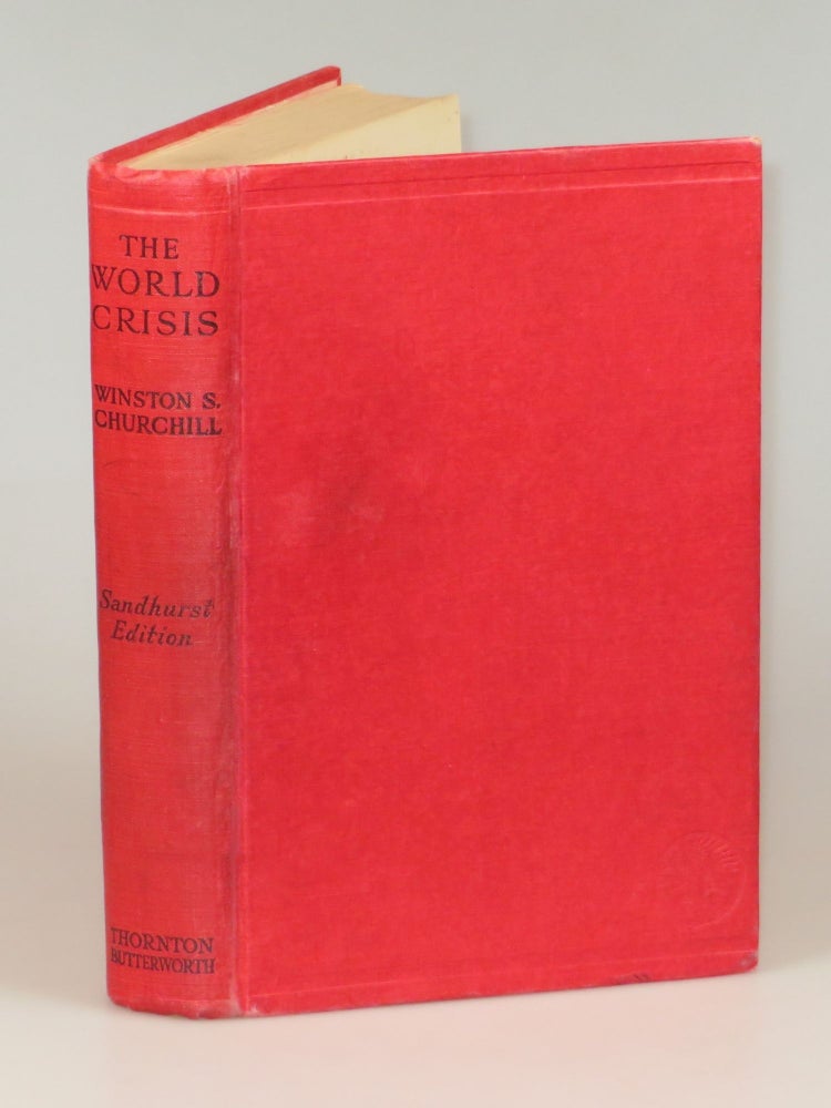 Item #006584 The World Crisis, Sandhurst Edition. Winston S. Churchill.