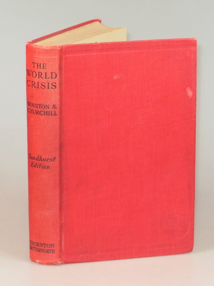Item #006638 The World Crisis, Sandhurst Edition. Winston S. Churchill.