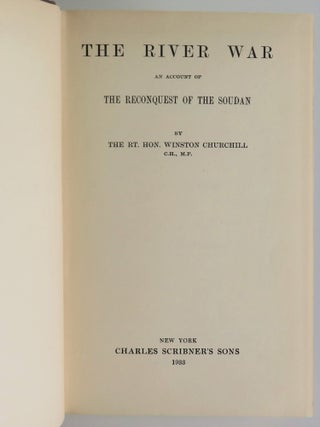 The River War, An Account of the Reconquest of the Soudan
