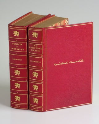 Item #006674 London to Ladysmith via Pretoria and Ian Hamilton's March - Churchill's two books...