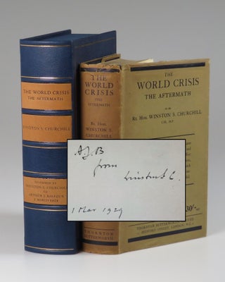Item #006705 "A. J. B. from Winston S. C. " - The penultimate volume of The World Crisis, Winston...