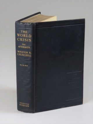 "A. J. B. from Winston S. C. " - The penultimate volume of The World Crisis, Winston Churchill's history of the First World War, inscribed and dated six days prior to publication by Winston S. Churchill to former Prime Minister Arthur J. Balfour, the man who replaced Churchill as First Lord of the Admiralty when Churchill was forced to resign and "whose friendship, across the vicissitudes of politics" Churchill "enjoyed in a ripening measure during thirty years"