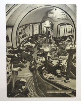 A full set of 24 publisher's exhibition posters in their original packing crate issued by LIFE Magazine in 1949 to promote LIFE's serialization of the second volume of Winston Churchill's history of the Second World War