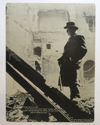 A full set of 24 publisher's exhibition posters in their original packing crate issued by LIFE Magazine in 1949 to promote LIFE's serialization of the second volume of Winston Churchill's history of the Second World War