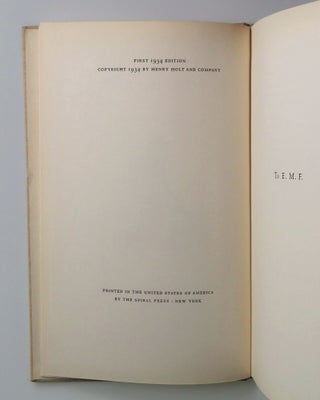 A Boy's Will, inscribed and dated by Robert Frost in April 1935