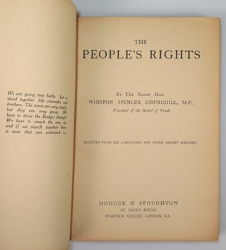 The People's Rights, the exceptionally rare Daily News binding variant of the first issue, first state