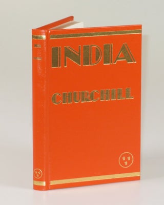 India, the quite scarce, finely bound, limited, and numbered issue of the U.S. first edition, copy number 21 of 100