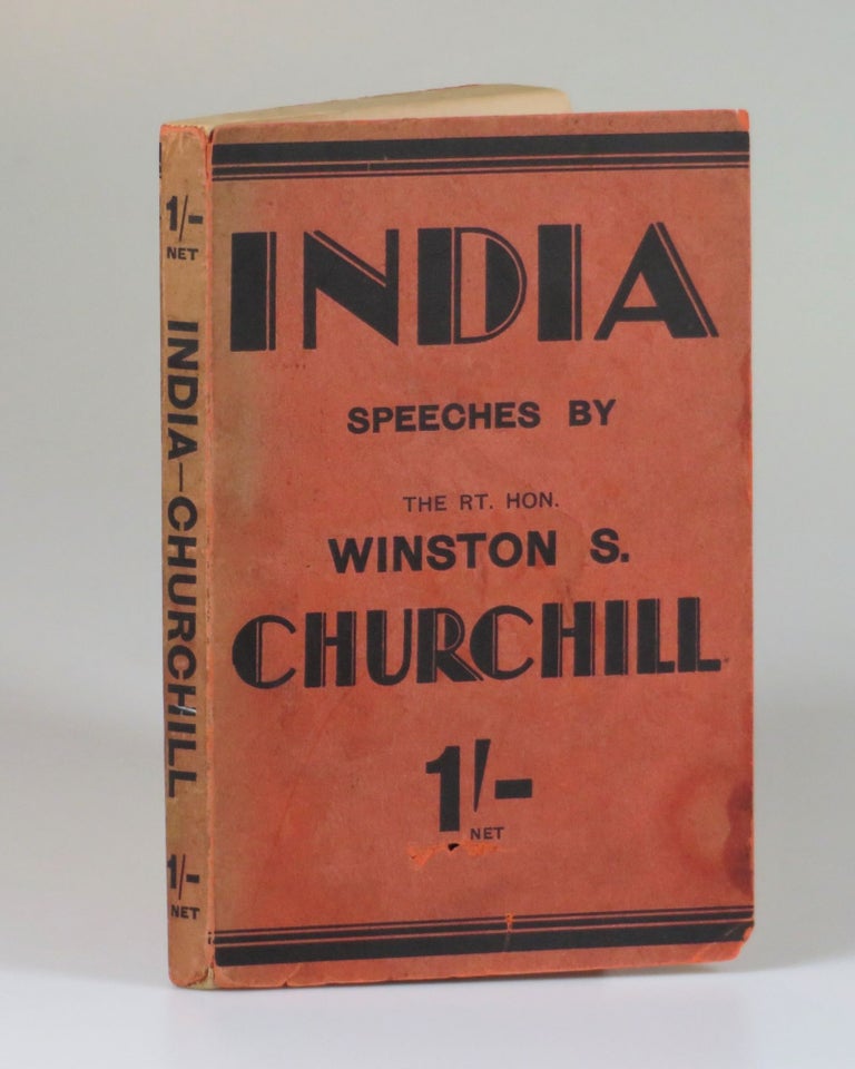 Item #006904 India. Winston S. Churchill.
