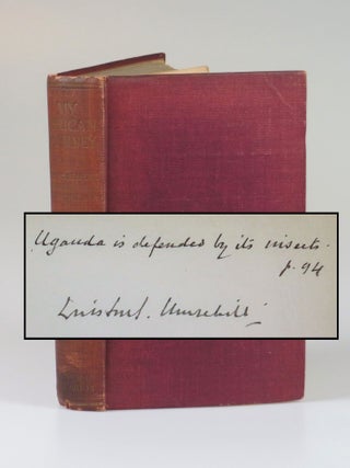 Item #006938 "Uganda is defended by its insects." - My African Journey, the first state of the...