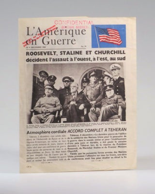 Item #006985 L'Amerique en Guerre, 8 Decembre 1943