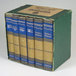 Item #006995 Marlborough: His Life and Times, a full set of six U.S. first editions in the...