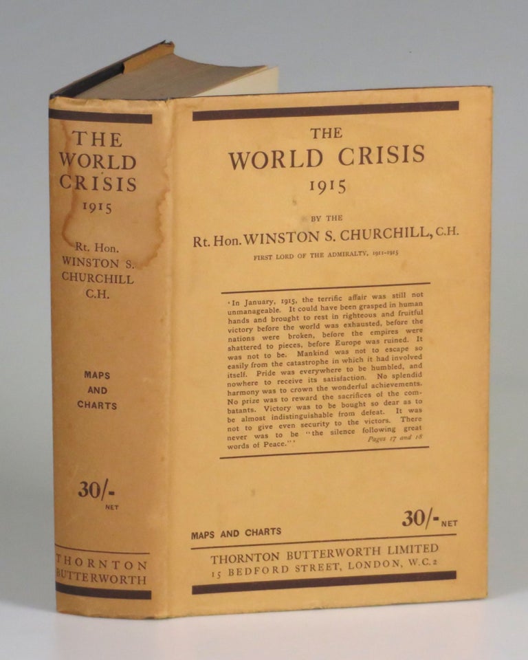 Item #007016 The World Crisis: 1915. Winston S. Churchill.