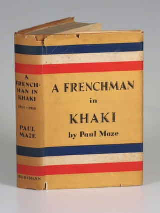 A Frenchman in Khaki, a presentation copy of the first edition, first printing, inscribed by the author, with an additionally inscribed and signed presentation card to the recipient