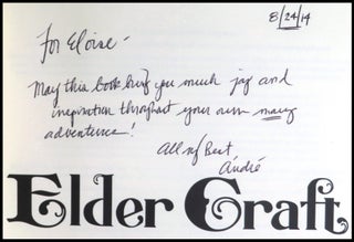 Elder Craft: Book One of The Legends from the Dragon Scribe, a presentation copy inscribed by both the author and the illustrator