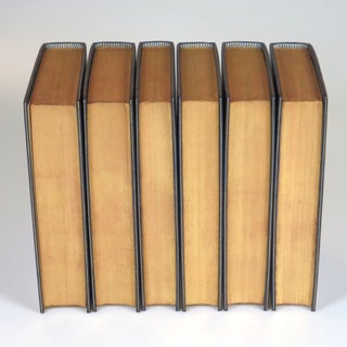 The World Crisis, full set of six British first edition, first printings finely bound in full Morocco by Bayntun-Riviere
