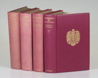 Item #007045 Marlborough: His Life and Times, full set of four British first edition, first...