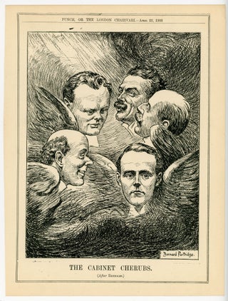 Item #007074 The Cabinet Cherubs - an original printed appearance of this cartoon featuring...