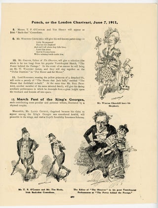 Item #007097 MR. WINSTON CHURCHILL LOSES HIS SHEPHERD. - an original printed appearance of this...