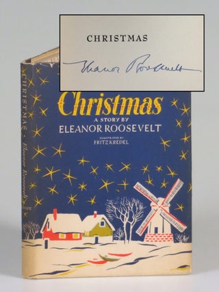 Item #007176 Christmas, signed by Eleanor Roosevelt. Eleanor Roosevelt, Fritz Kredel