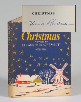 Item #007176 Christmas, signed by Eleanor Roosevelt. Eleanor Roosevelt, Fritz Kredel