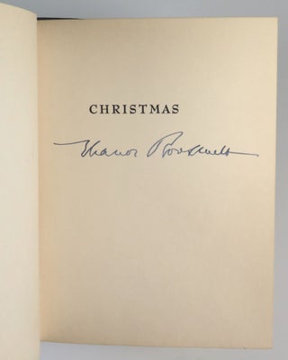 Christmas, signed by Eleanor Roosevelt