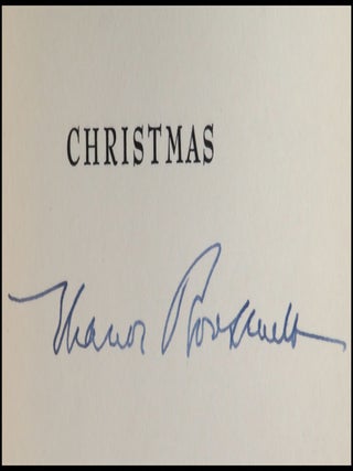 Christmas, signed by Eleanor Roosevelt