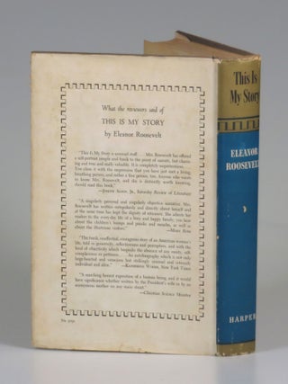 This Is My Story, signed by Eleanor Roosevelt