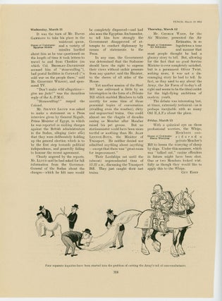 Item #007185 THE ARMY'S TAIL OF NONCOMBATANTS - an original printed appearance of this cartoon...
