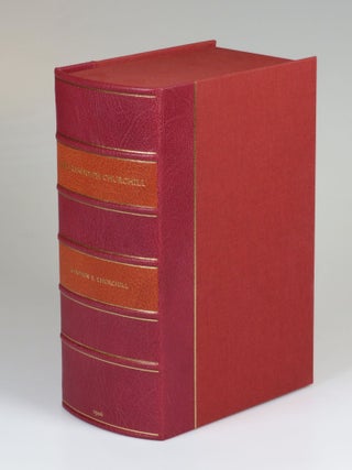 Lord Randolph Churchill, an exceptional set, one of only two known in the exceptionally rare dust jackets