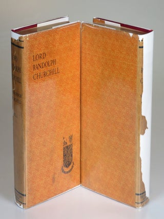 Lord Randolph Churchill, an exceptional set, one of only two known in the exceptionally rare dust jackets