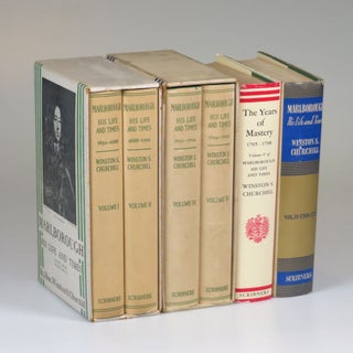 Item #007231 Marlborough: His Life and Times, a full set of six U.S. first edition, first...
