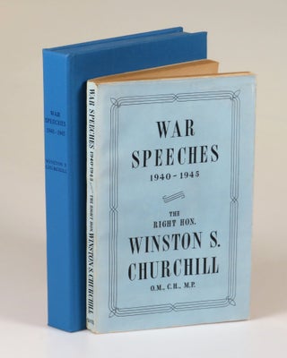 Item #007239 The War Speeches 1940-1945. Winston S. Churchill