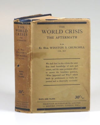 Item #007343 The World Crisis: The Aftermath. Winston S. Churchill