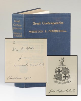 Item #007372 Great Contemporaries, a splendid early Second World War presentation copy inscribed...