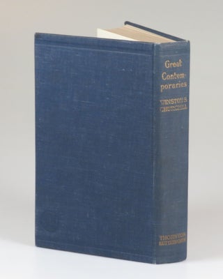 Great Contemporaries, a splendid early Second World War presentation copy inscribed and dated by Churchill in December 1940 as a Christmas gift to his private secretary, Sir John "Jock" Colville