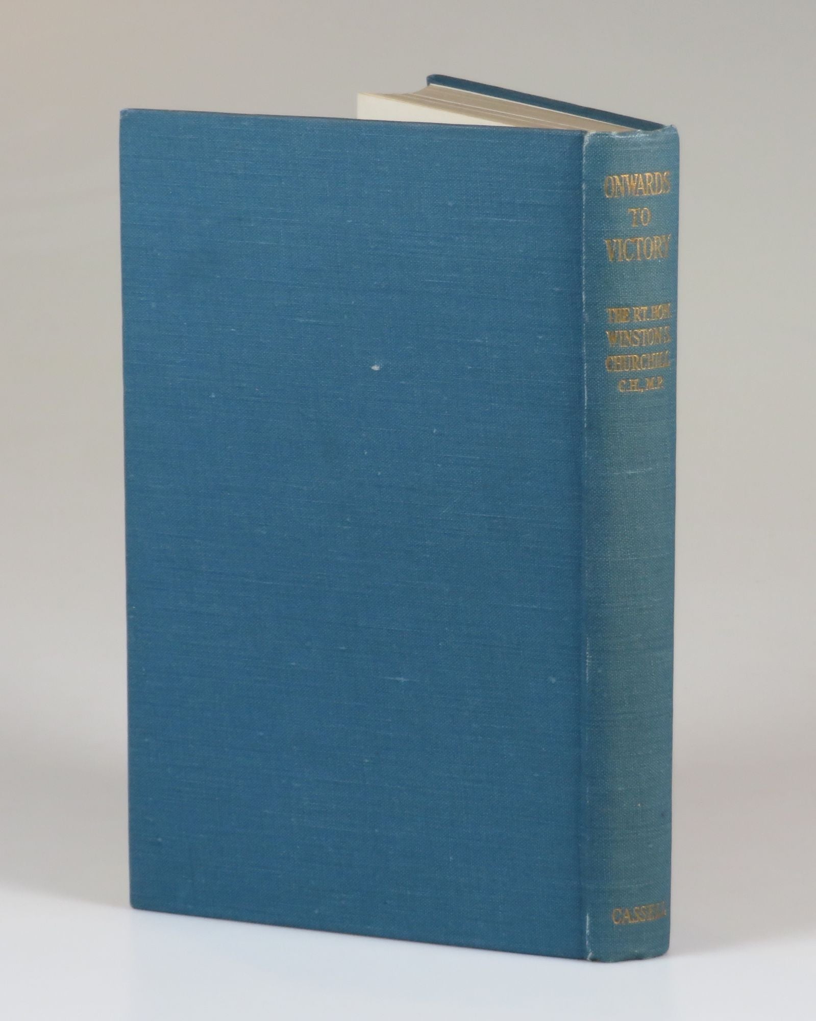 Onwards to Victory, a wartime presentation copy inscribed and dated by ...