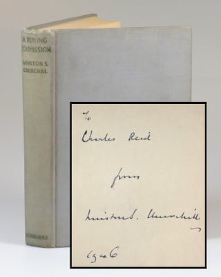 Item #007378 My Early Life, inscribed and dated by Churchill in 1946, likely during his first...