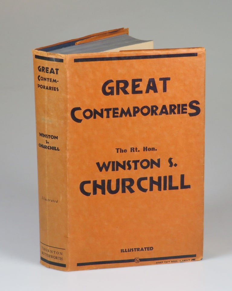 Item #007432 Great Contemporaries. Winston S. Churchill.