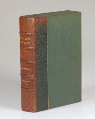 The Crock of Gold, an inscribed presentation copy of the first edition, housed in a quarter Morocco Solander case