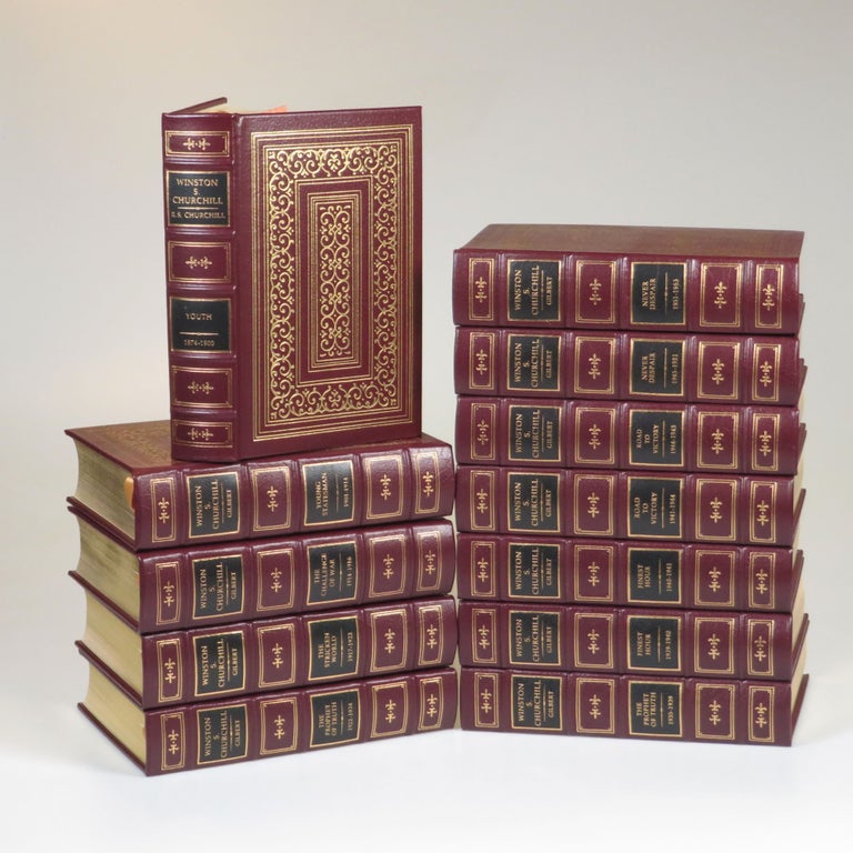 Item #007477 Winston Churchill, The Official Biography, complete in 12 volumes. Randolph S. Churchill, Martin Gilbert.