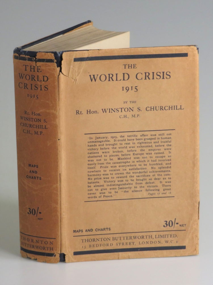 Item #007585 The World Crisis: 1915. Winston S. Churchill.