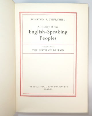 A History of the English-Speaking Peoples, Chartwell Edition