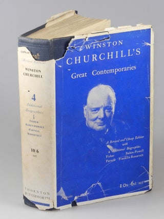 Item #007600 Great Contemporaries. Winston S. Churchill