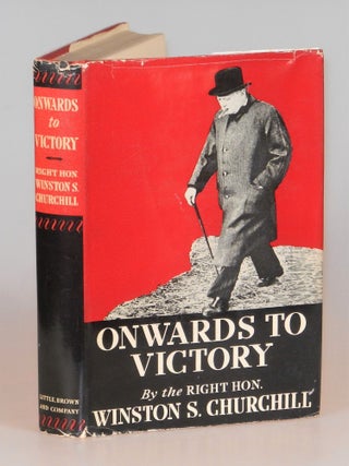 Onwards to Victory, pre-publication review copy of the first edition with the publisher's review slip