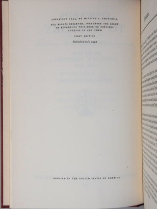 Onwards to Victory, pre-publication review copy of the first edition with the publisher's review slip